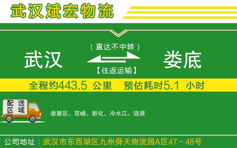 武漢到婁底貨運公司