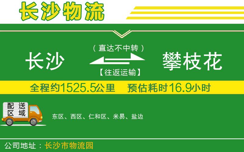 長(zhǎng)沙到攀枝花物流公司