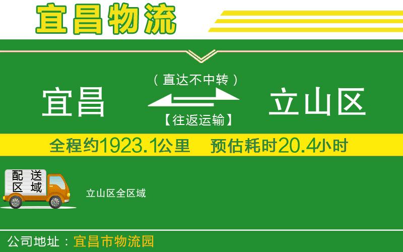 宜昌到立山區(qū)物流公司