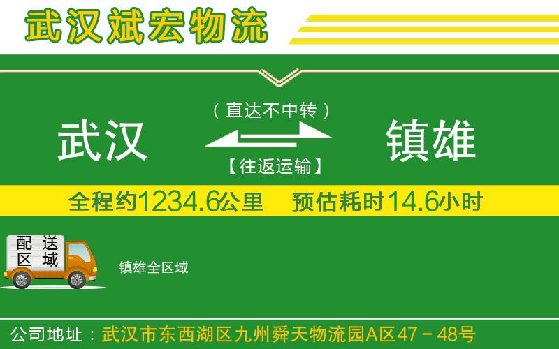 武漢到鎮(zhèn)雄貨運(yùn)公司