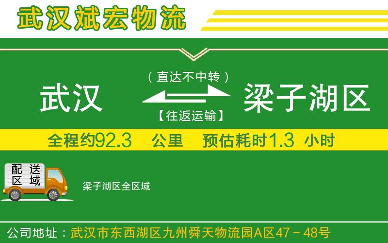 武漢到梁子湖區(qū)貨運公司