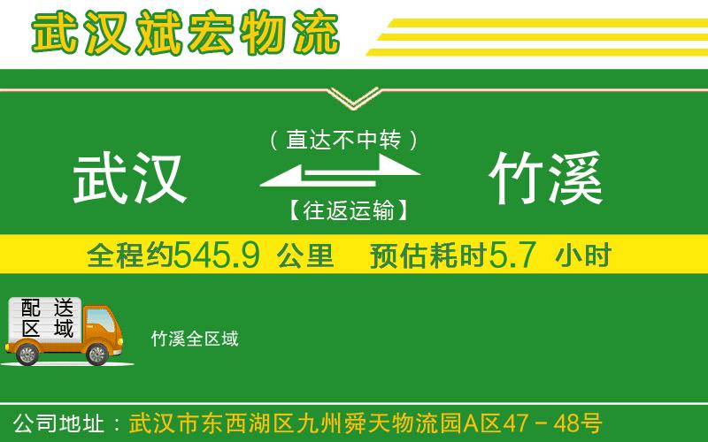 武漢到竹溪貨運(yùn)專(zhuān)線