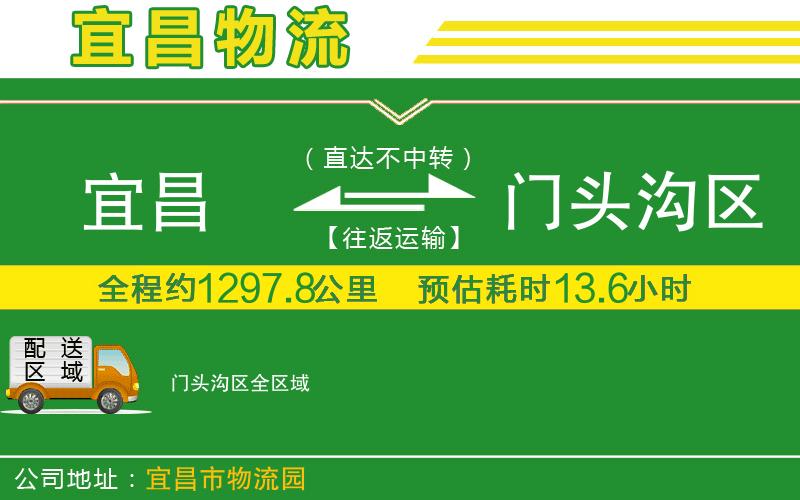 宜昌到門頭溝區(qū)物流公司