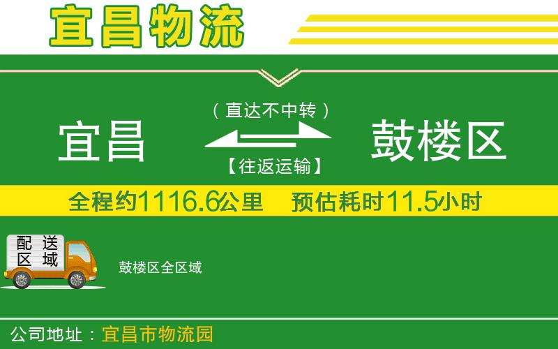 宜昌到鼓樓區(qū)物流公司