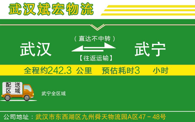 武漢到武寧貨運(yùn)公司