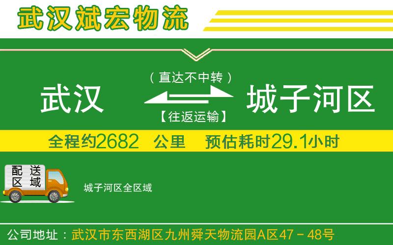 武漢到城子河區(qū)物流專線