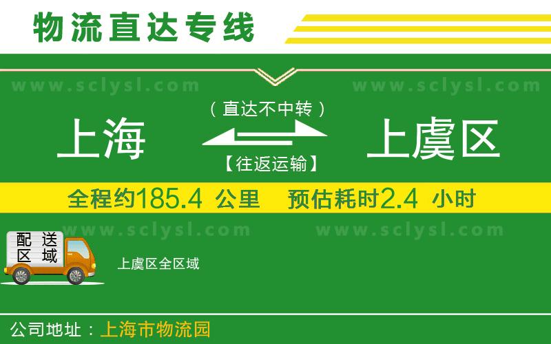 上海到上虞區(qū)物流專線