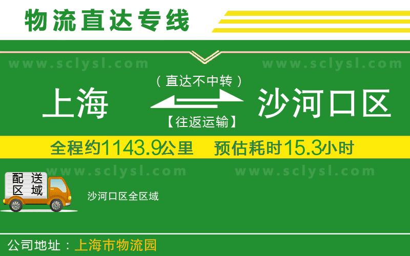 上海到沙河口區(qū)物流專線