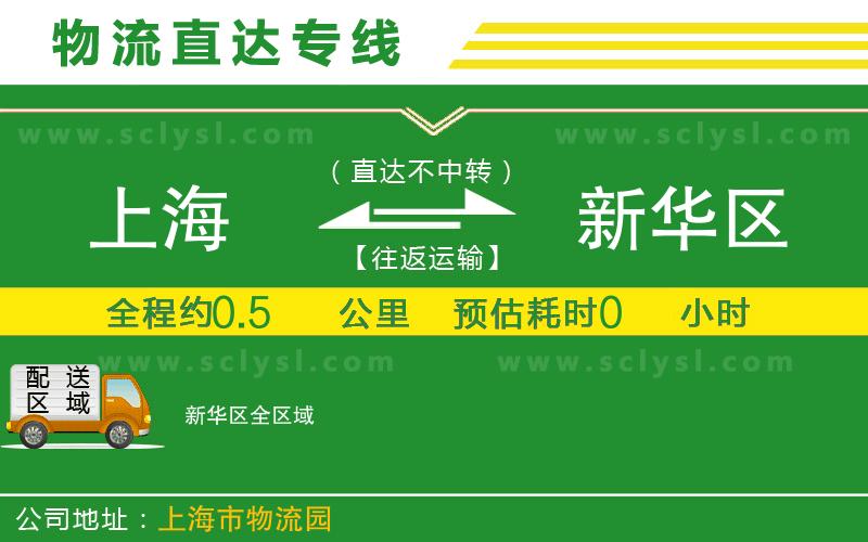 上海到新華區(qū)物流專線