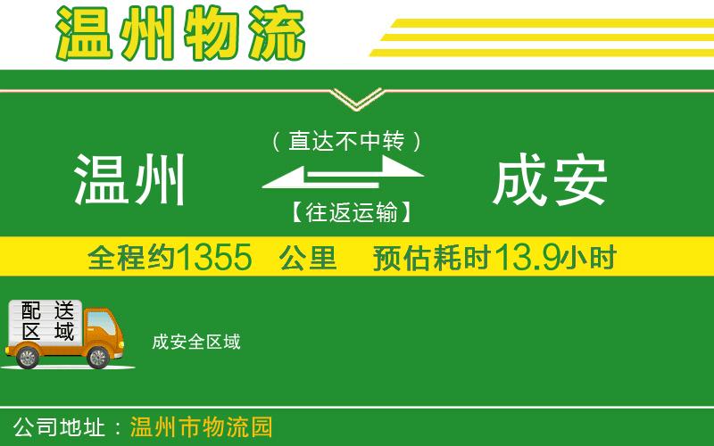 溫州到成安貨運(yùn)公司