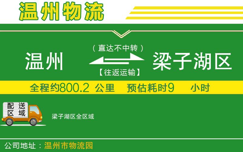 溫州到梁子湖區(qū)物流